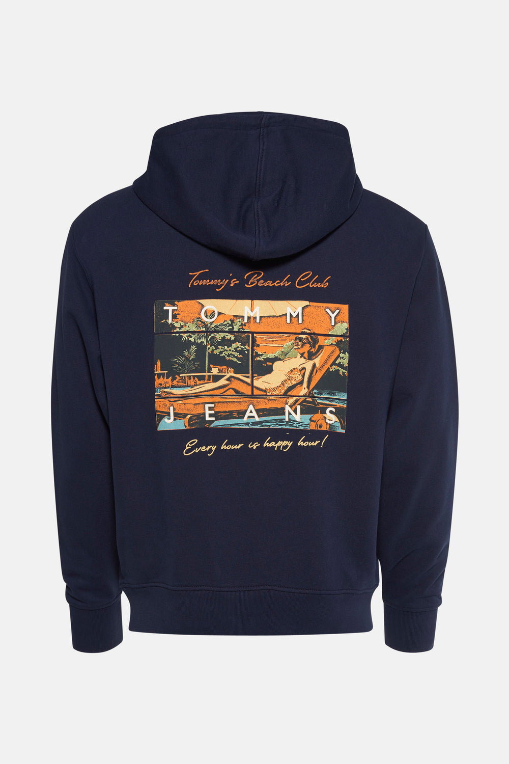 Sweat à capuche Bleu - TOMMY JEANS