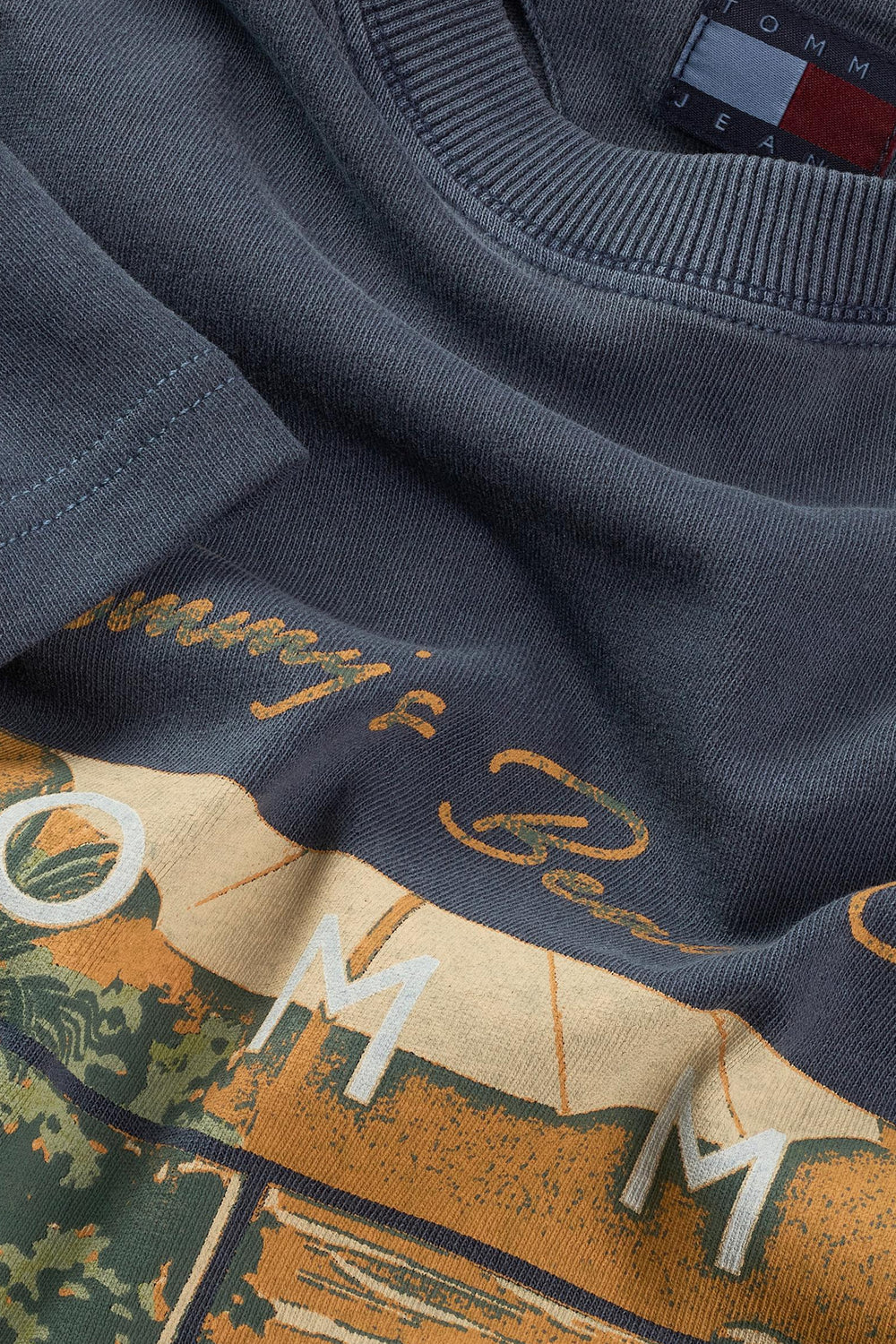 T-shirt (manches courtes) Bleu - TOMMY JEANS