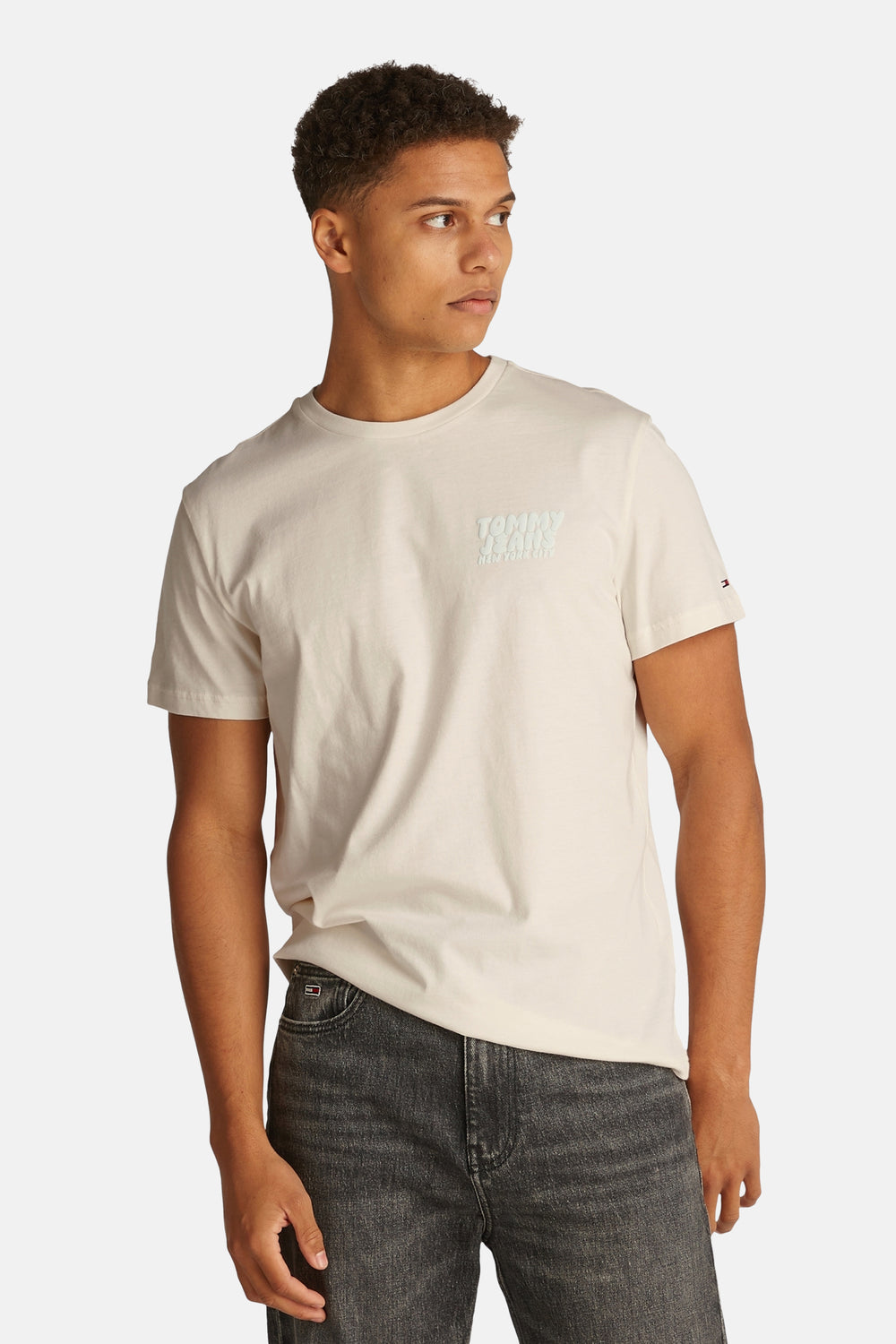 T-shirt (manches courtes) Écru - Tommy Jeans