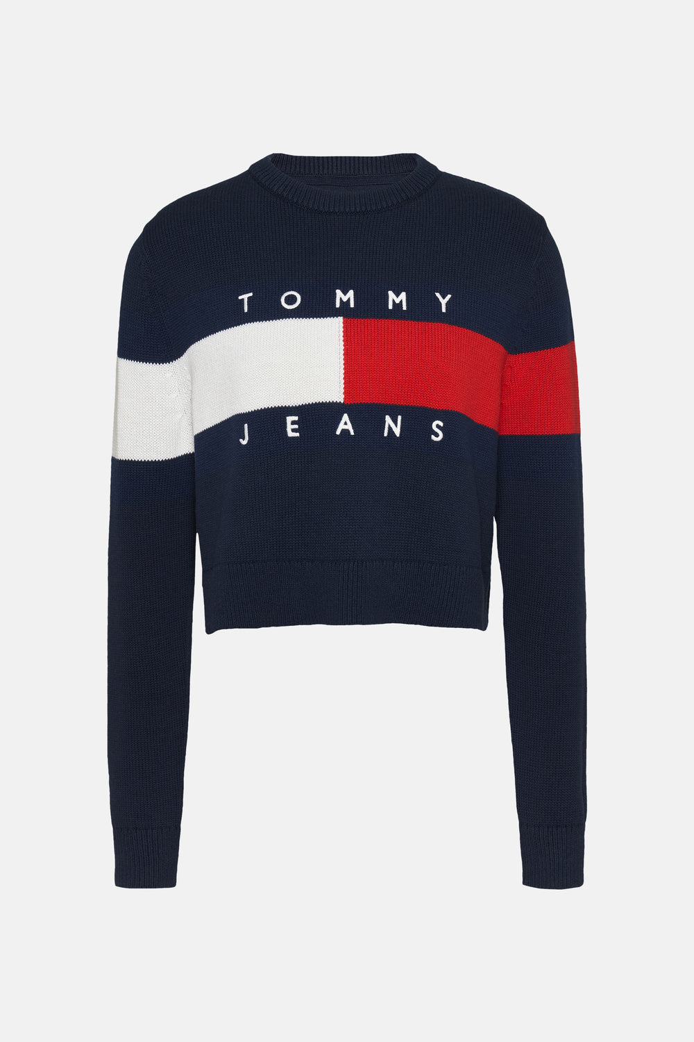 Trui met ronde hals Blauw - Tommy Jeans