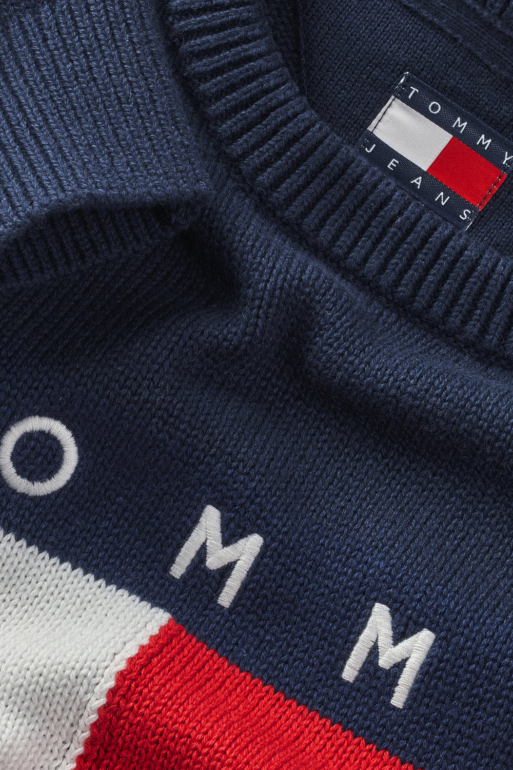 Trui met ronde hals Blauw - Tommy Jeans