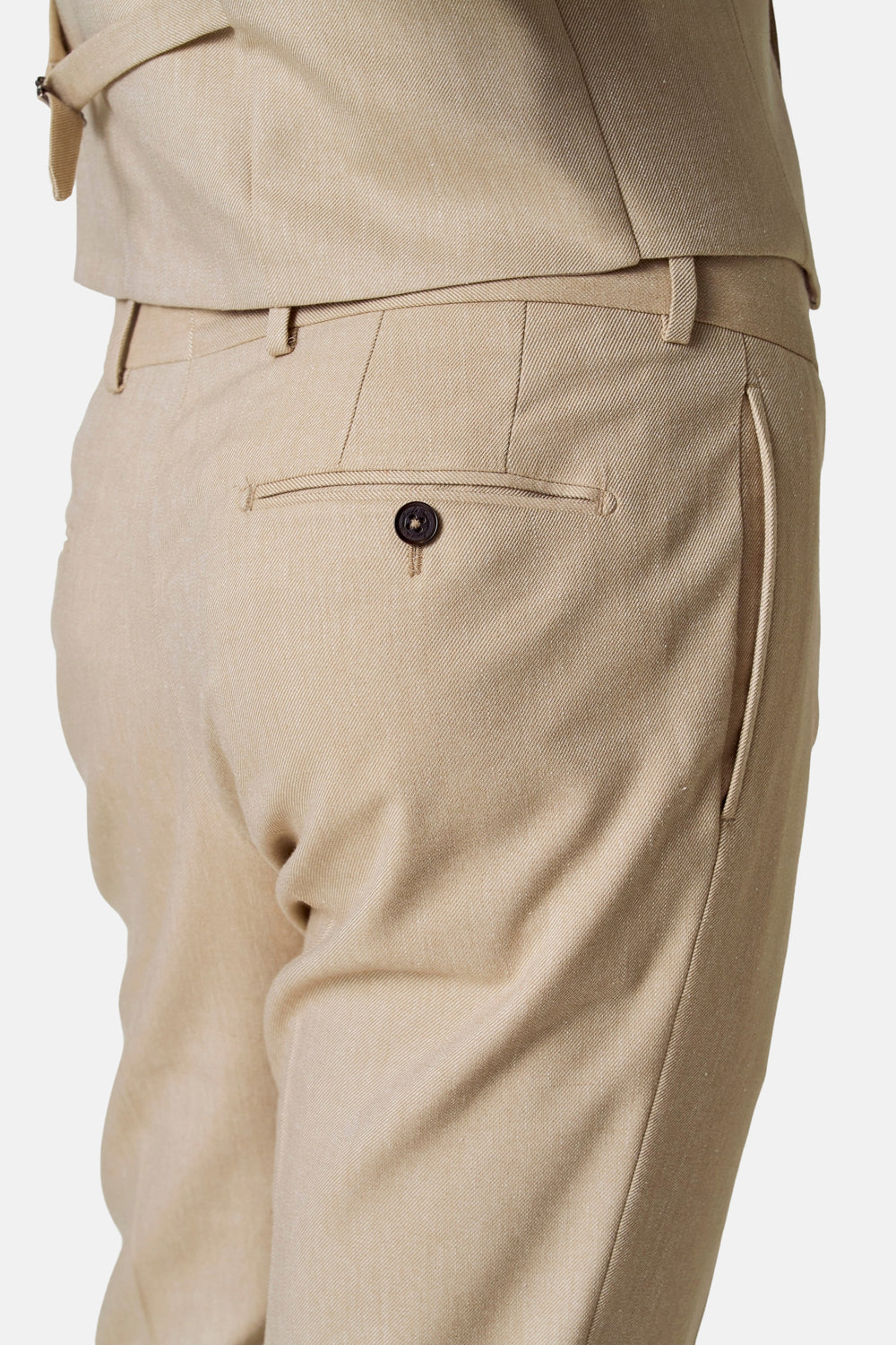 Pantalon de costume Beige - Le Fabuleux Marcel de Bruxelles