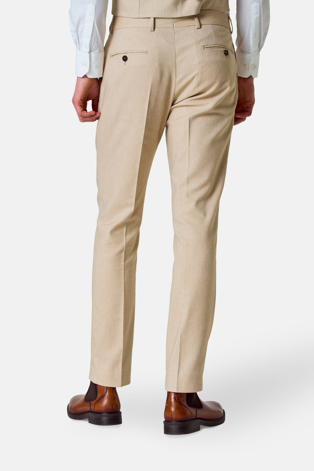 Pantalon de costume Beige - Le Fabuleux Marcel de Bruxelles