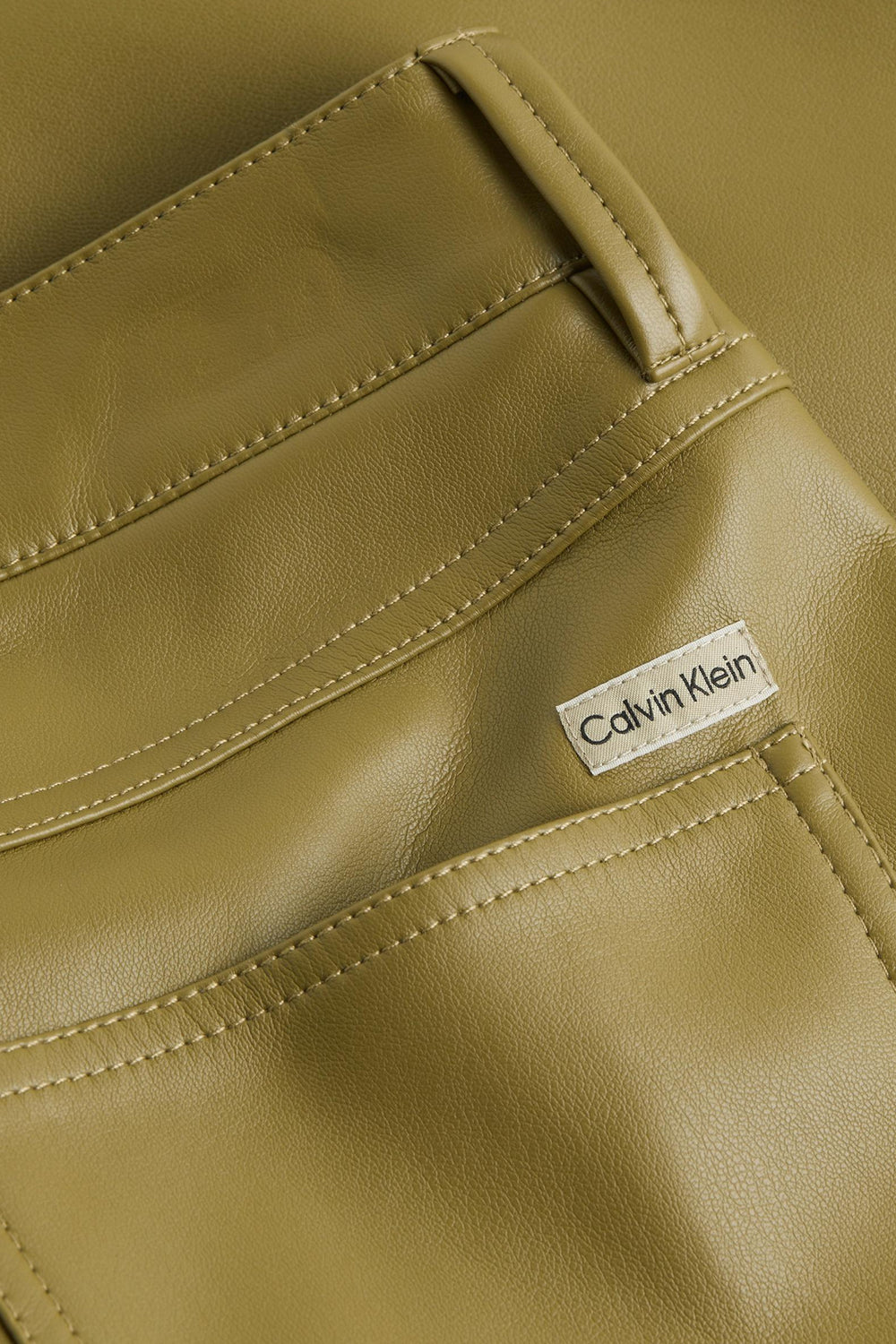 Pantalon coloré KAHKI - Calvin Klein