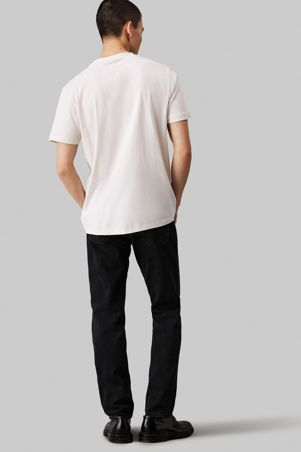 T-shirt (manches courtes) Écru - Calvin Klein