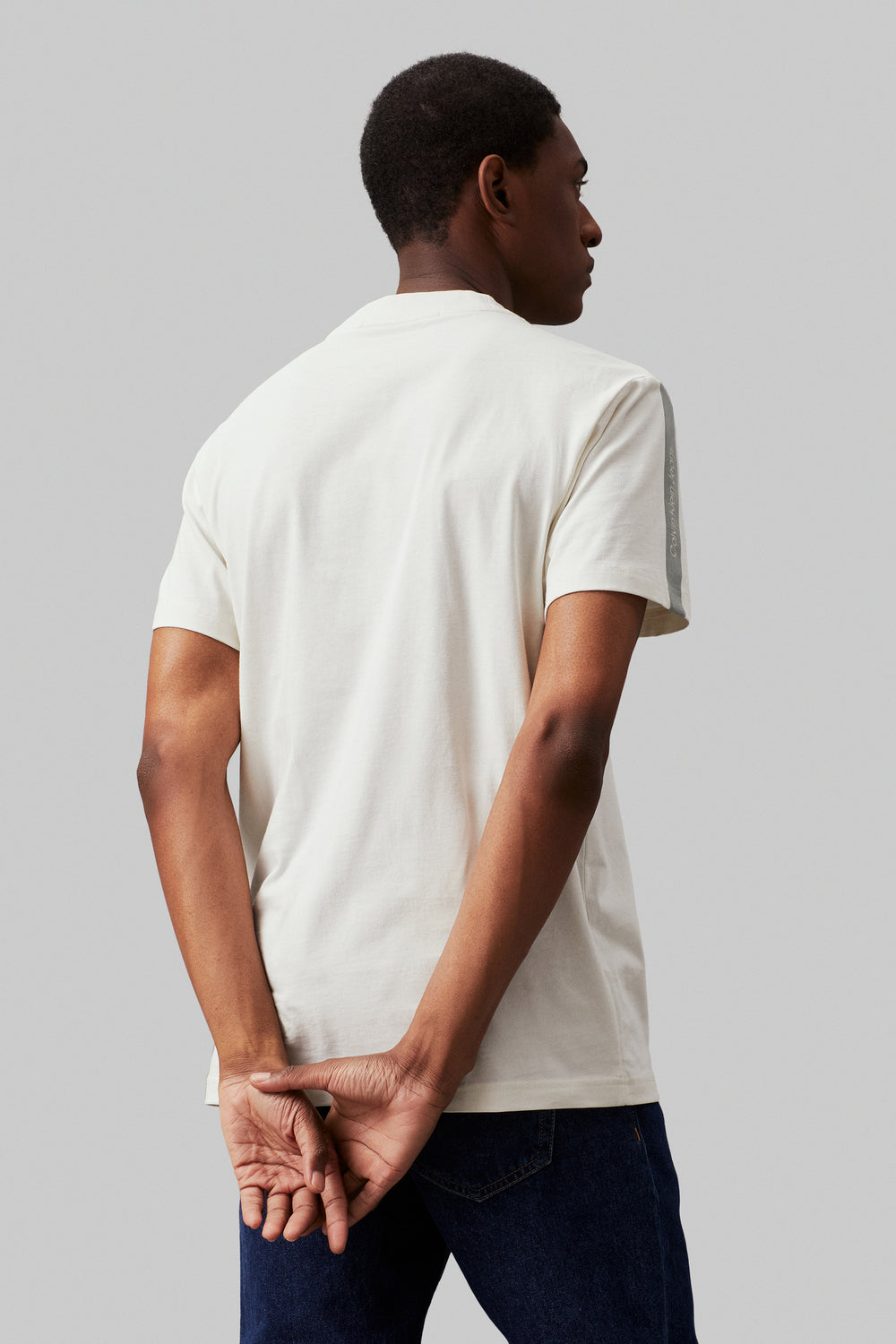 T-shirt (manches courtes) Écru - Calvin Klein