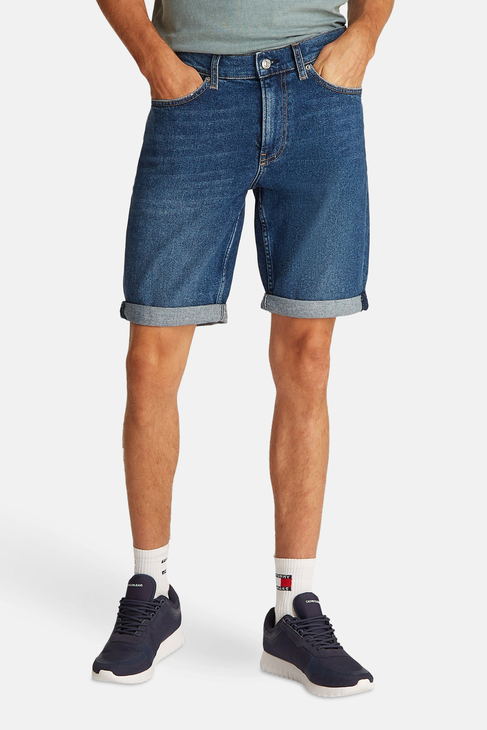 Short en jeans BLUE BLACK DENIM - Calvin Klein