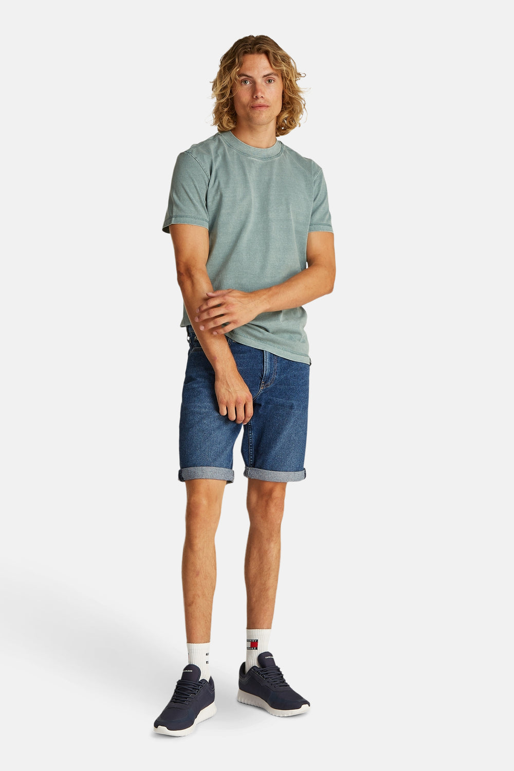 Short en jeans BLUE BLACK DENIM - Calvin Klein