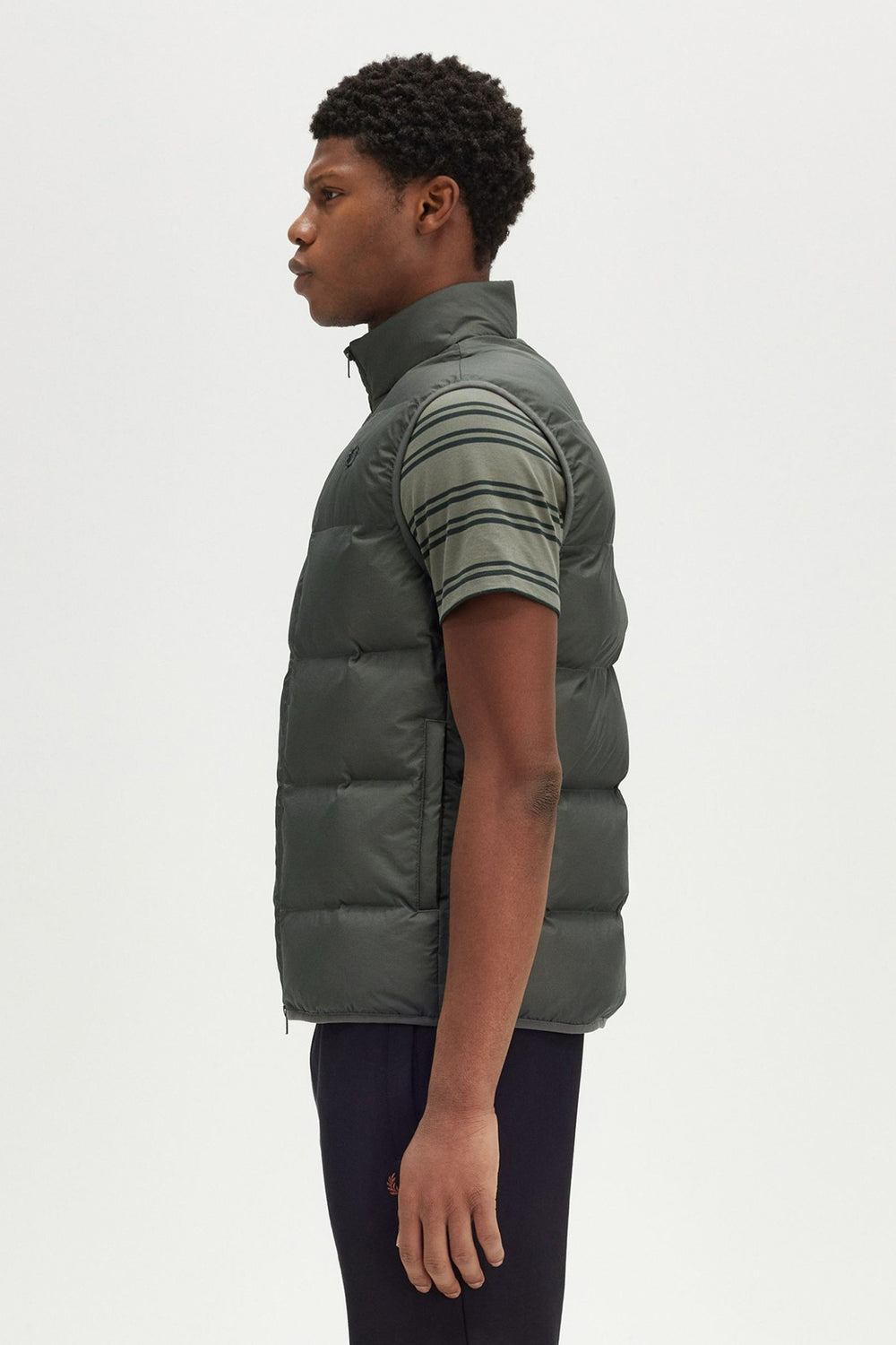 Bodywarmer Groen - Fred Perry