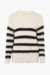 Pull col rond Blanc - Molly Bracken