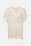 Pull col V Beige - Molly Bracken