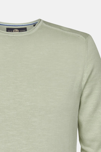 Pull col rond Vert - Petrol Industries®