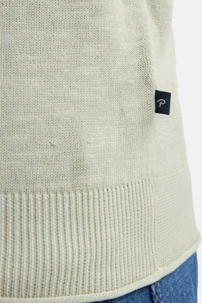 Pull col rond Vert - Petrol Industries®