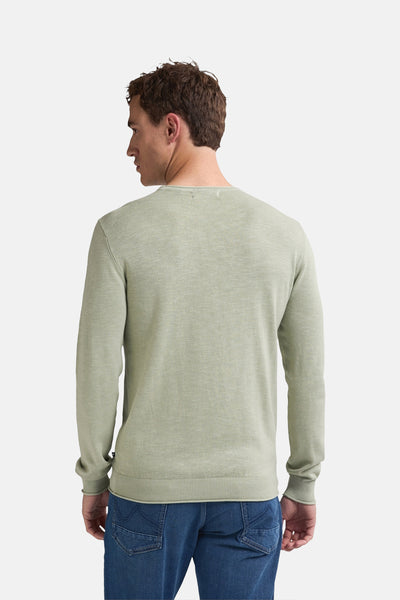 Pull col rond Vert - Petrol Industries®