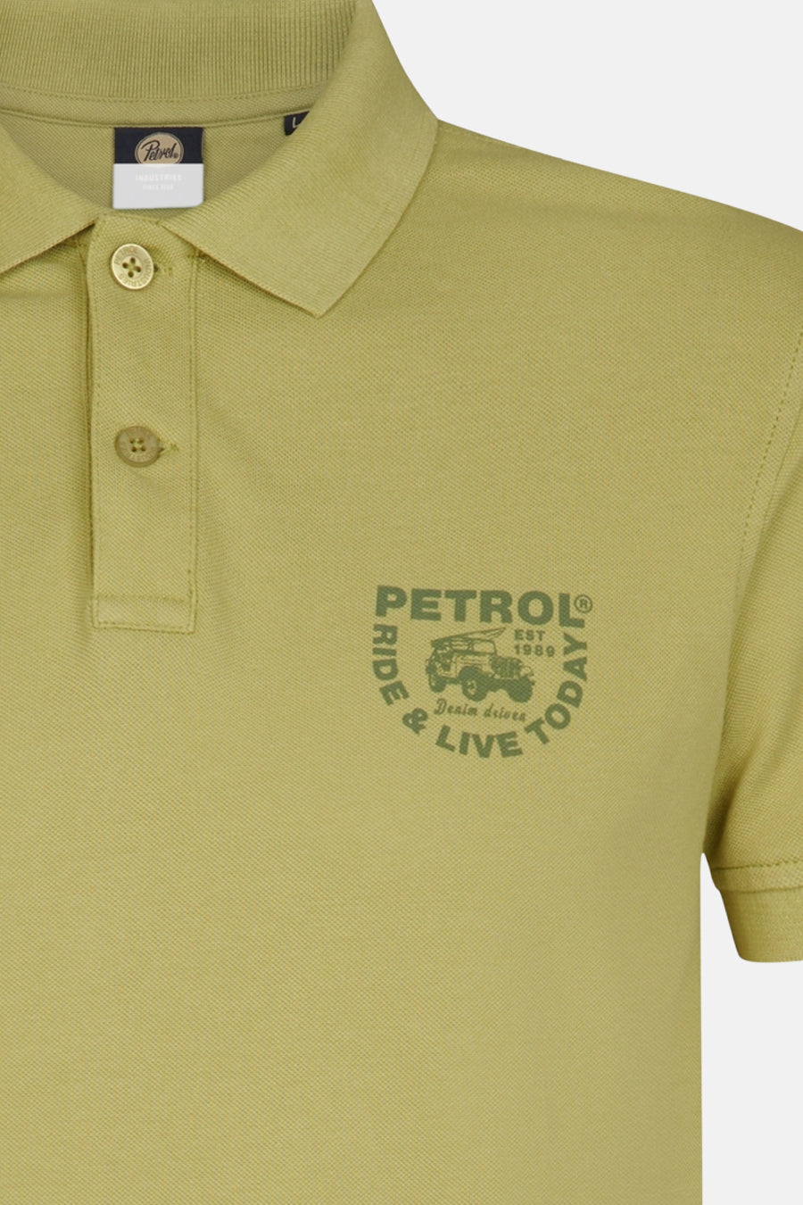 Heren tops polo korte mouw Orange - Petrol Industries®