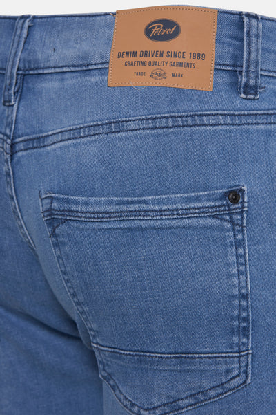 Short denim MID BLUE DENIM - Petrol Industries®