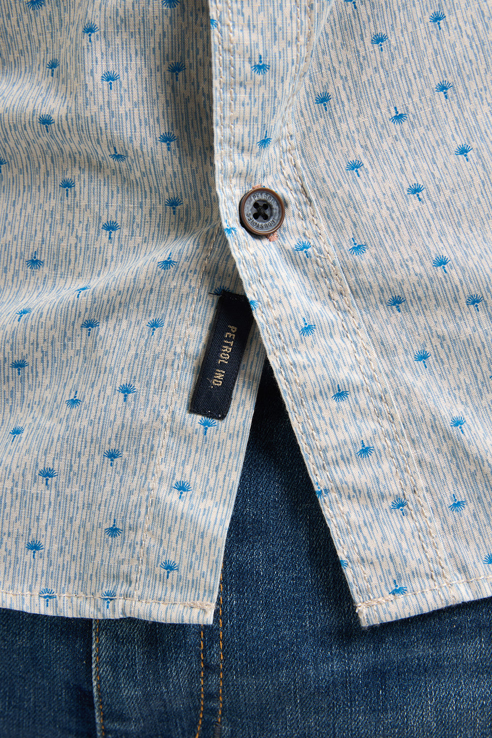 Chemise (manches courtes) Bleu - Petrol Industries®