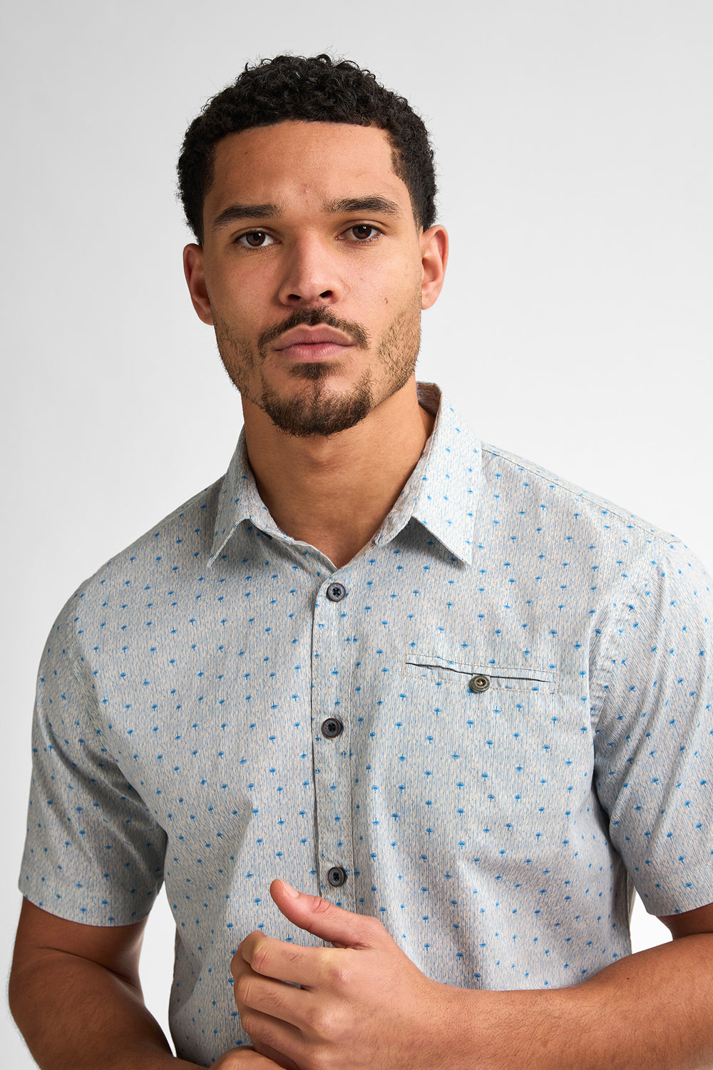 Chemise (manches courtes) Bleu - Petrol Industries®