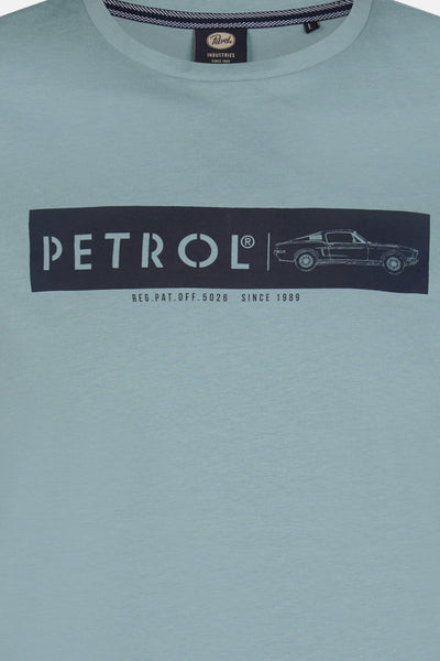 T-shirt (korte mouwen) Blauw - Petrol Industries®