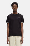 T-shirt (korte mouwen) Zwart - Fred Perry