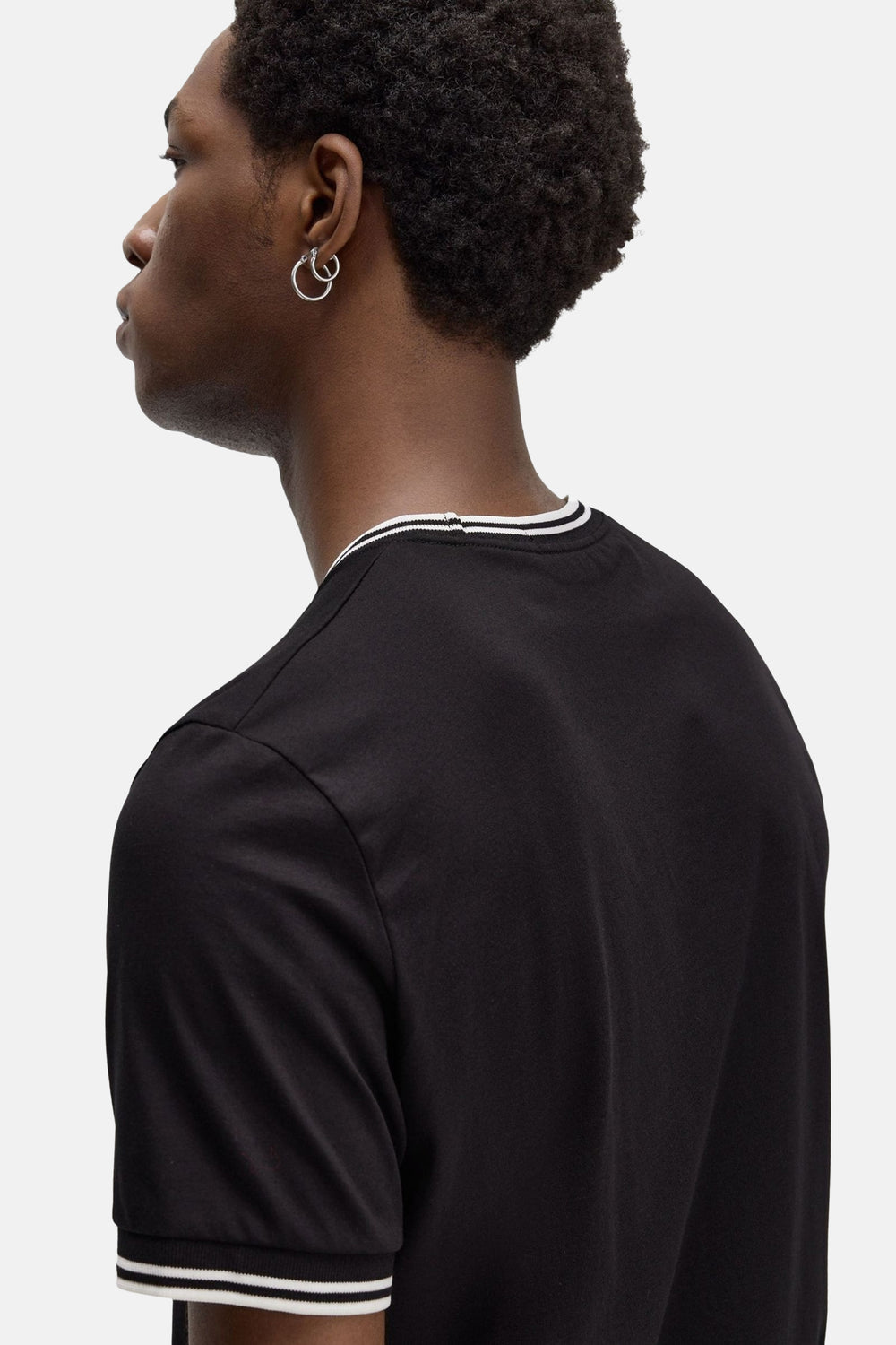 T-shirt (korte mouwen) Zwart - Fred Perry