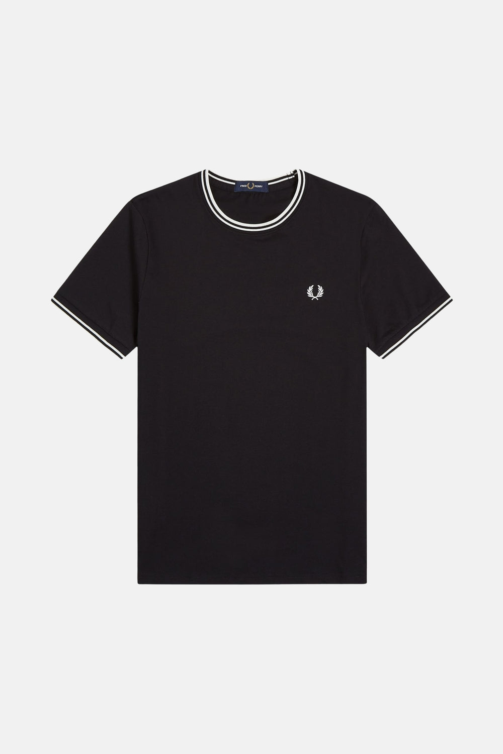 T-shirt (korte mouwen) Zwart - Fred Perry