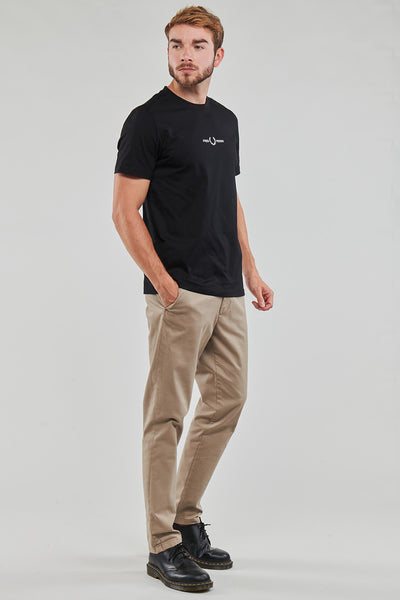 T-shirt (korte mouwen) Zwart - FRED PERRY