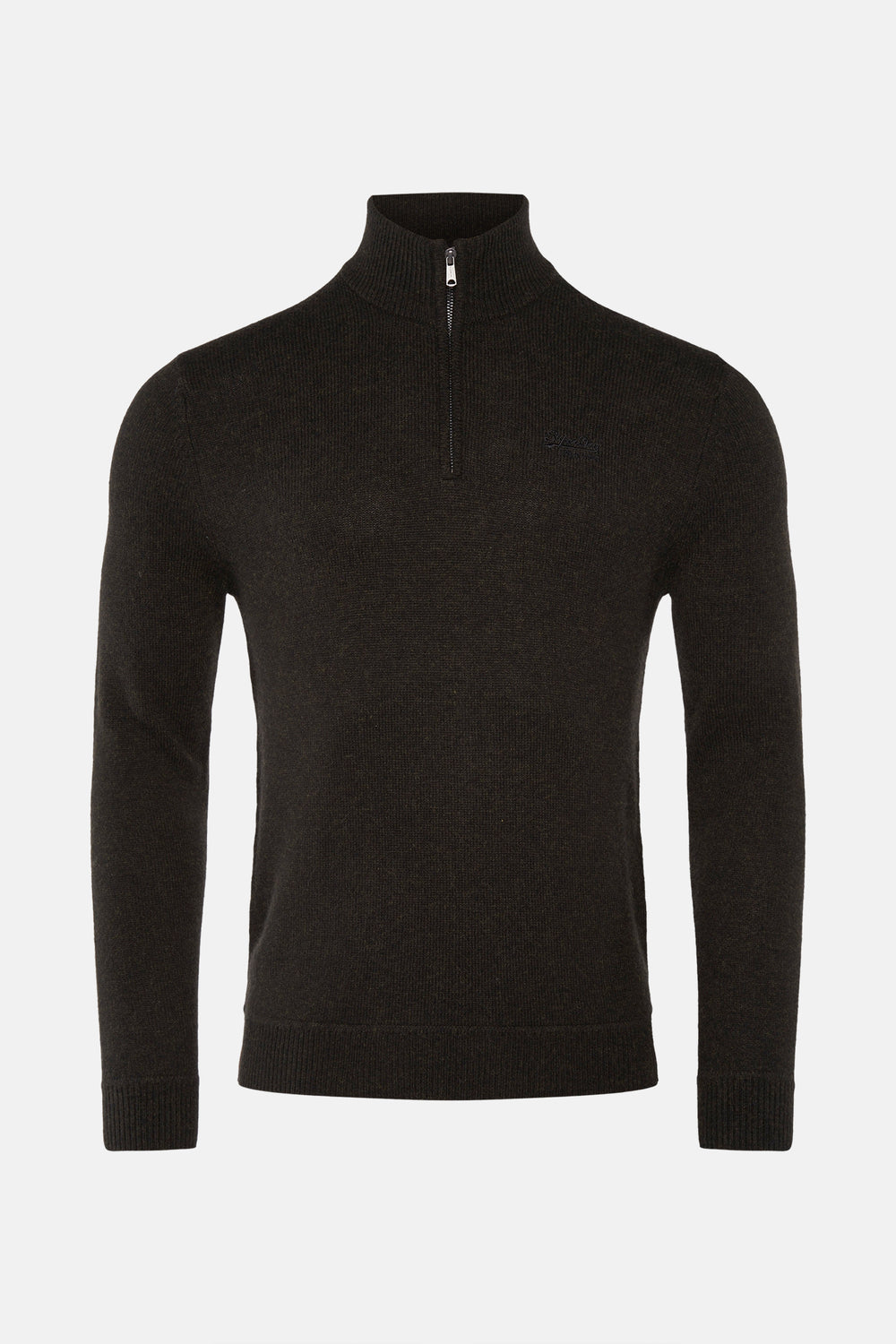 Pull col roulé Vert - SUPERDRY