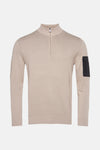 Pull col roulé Gris - BARBOUR