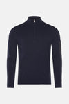 Pull col roulé Bleu - BARBOUR