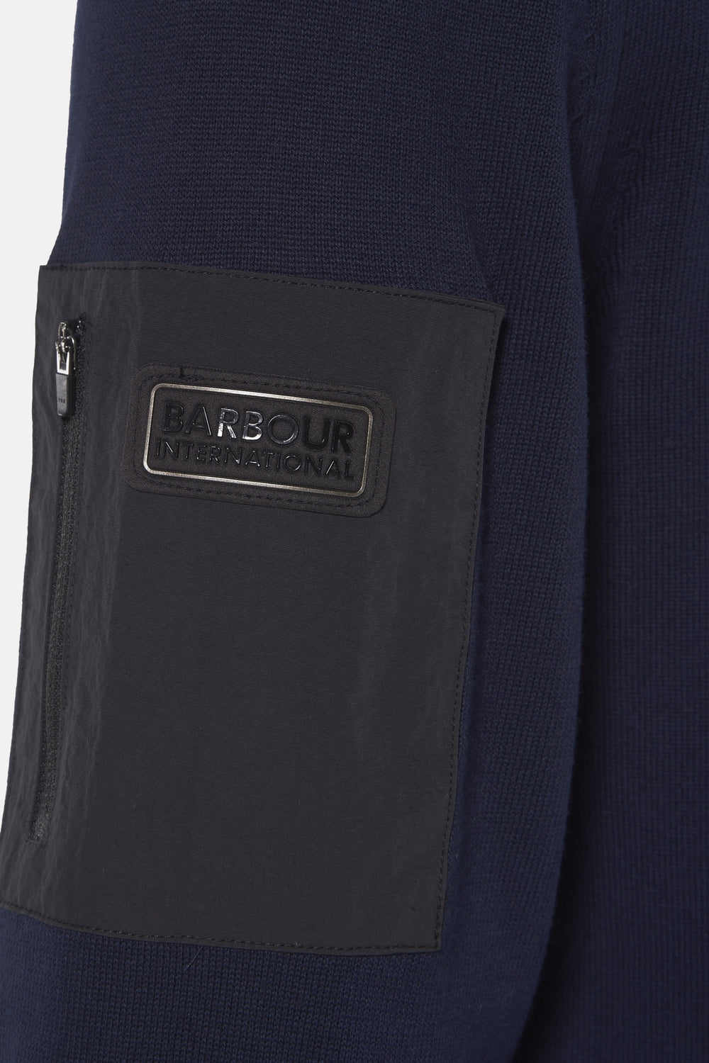 Pull col roulé Bleu - BARBOUR
