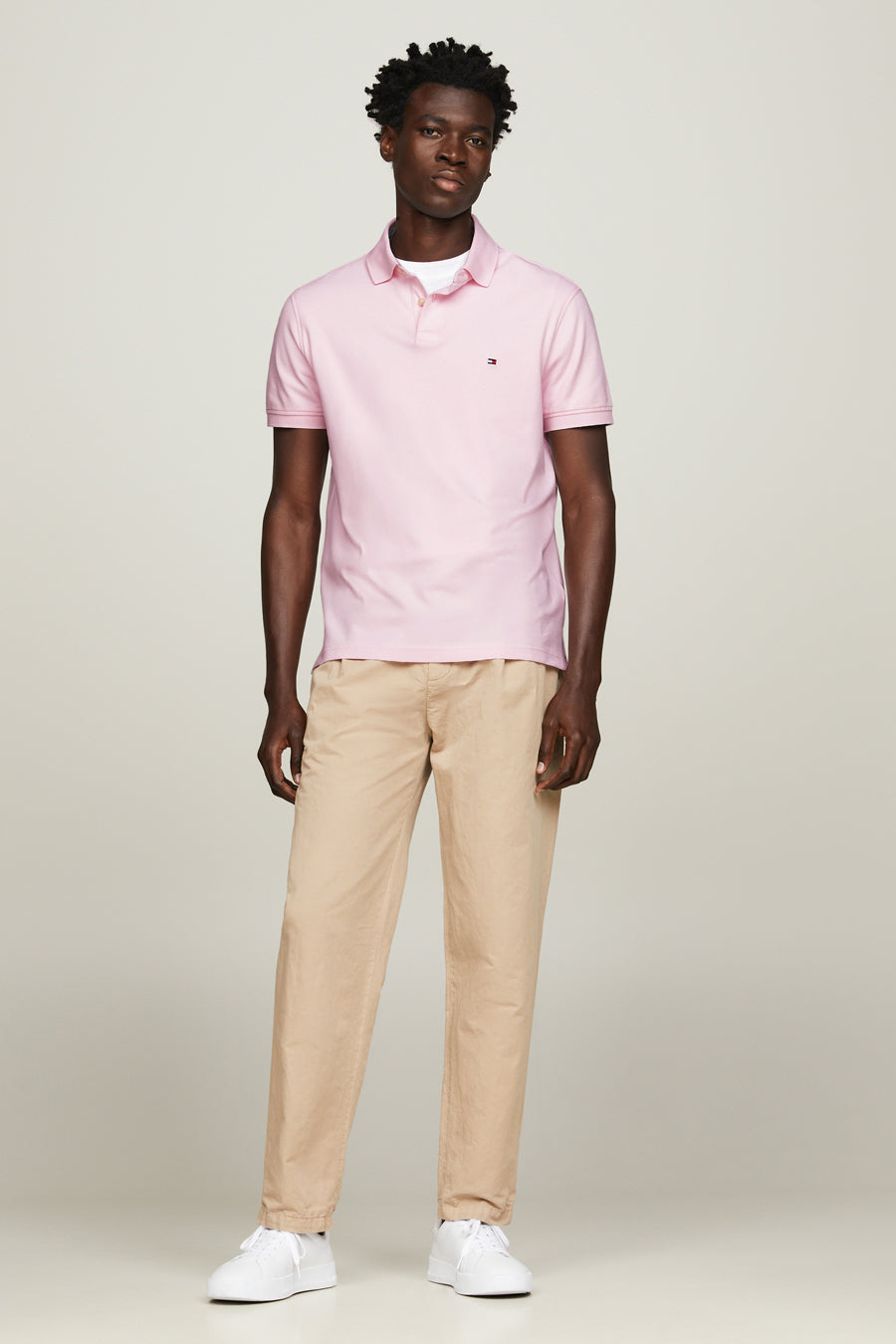Heren tops polo korte mouw Rose - TOMMY HILFIGER