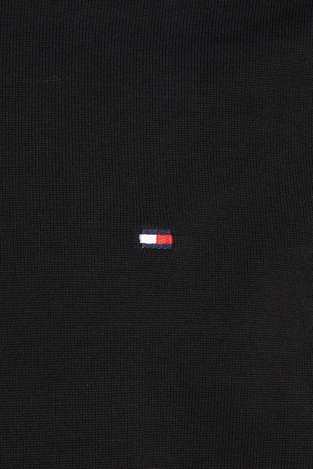 Pull col rond Noir - TOMMY HILFIGER