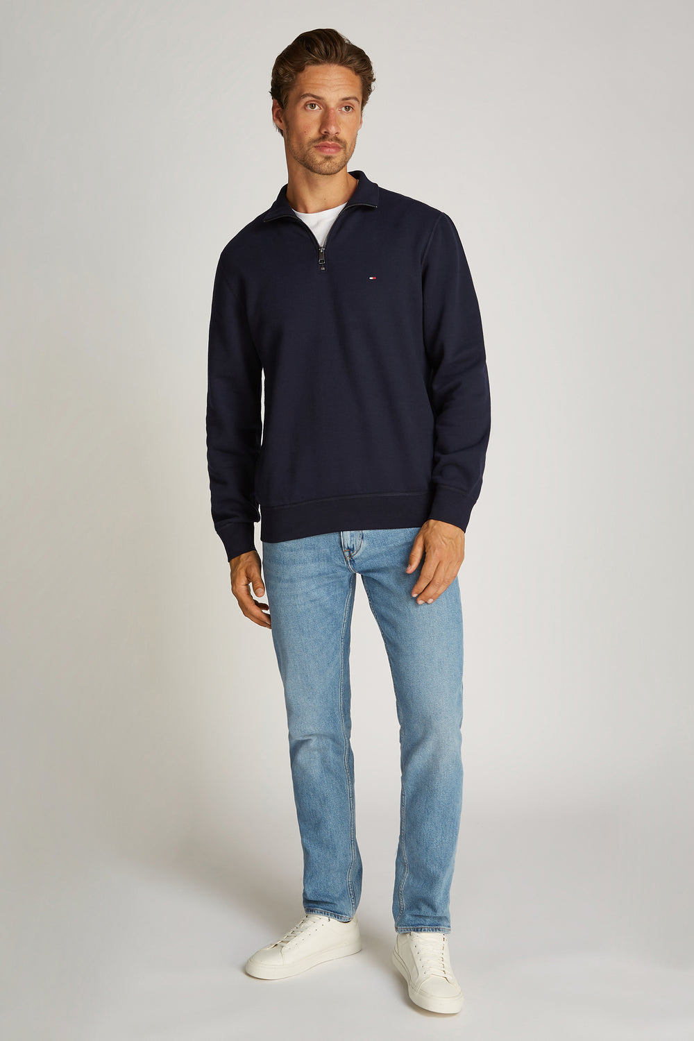 Sweater met rolkraag Blauw - TOMMY HILFIGER