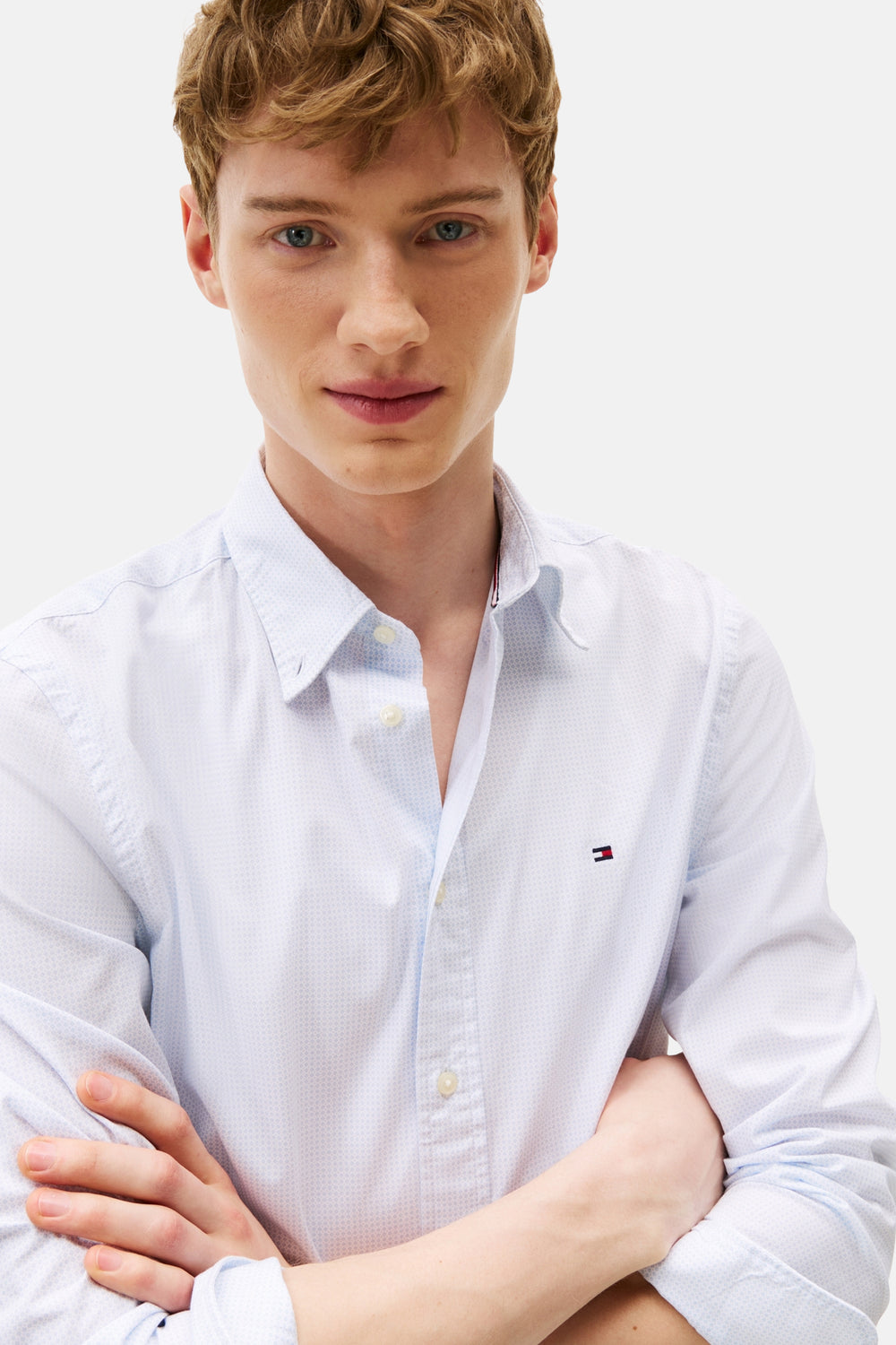 Chemise (manches longues) Blanc - TOMMY HILFIGER