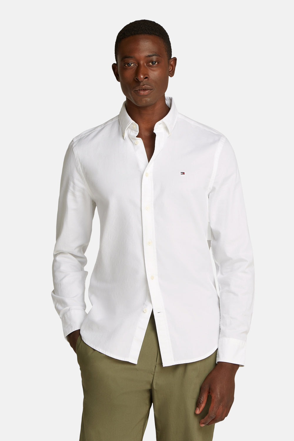 Chemise (manches longues) Blanc - TOMMY HILFIGER