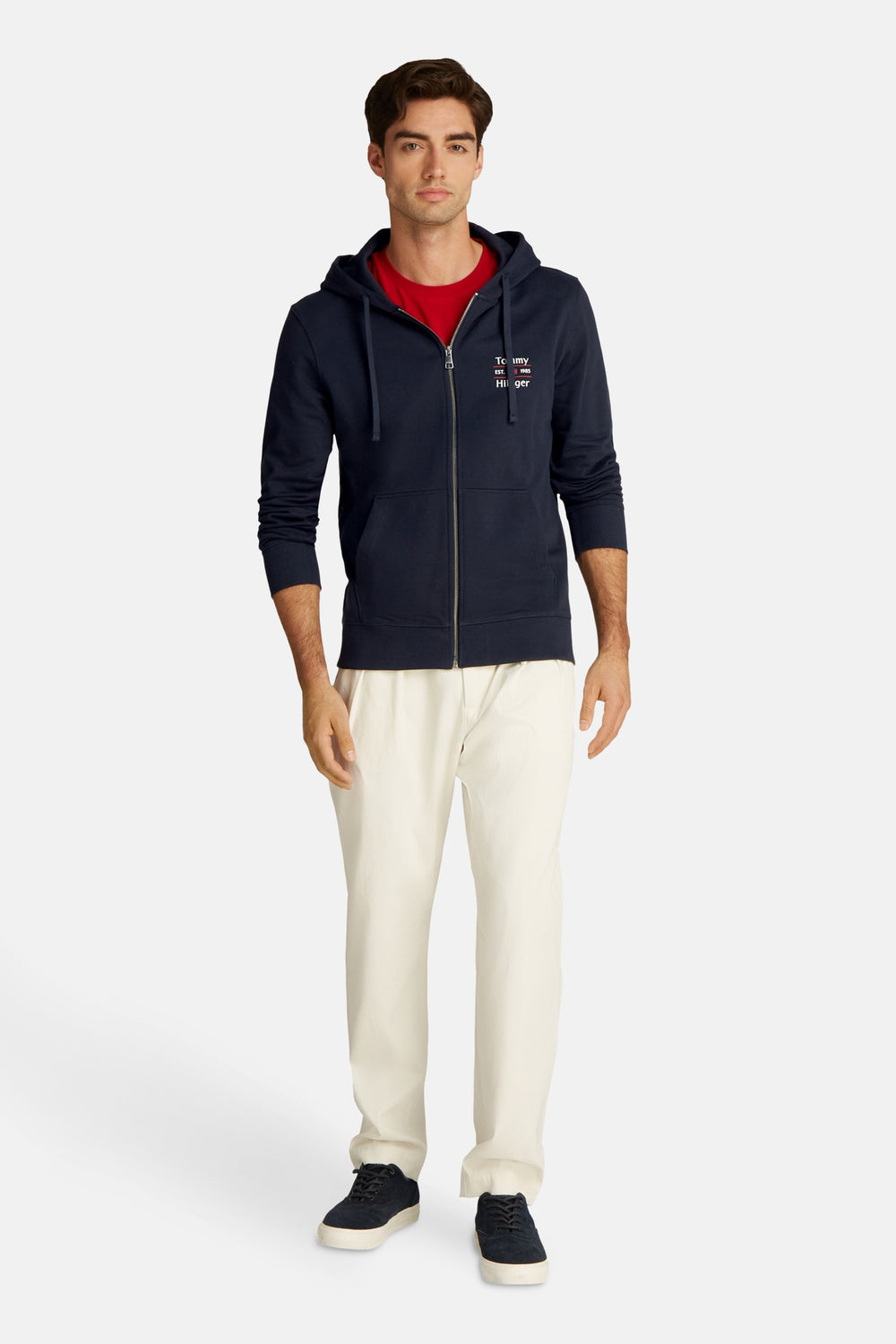 Sweat (gilet) Bleu - TOMMY HILFIGER