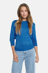 Pull col rond Bleu - PEPPERCORN