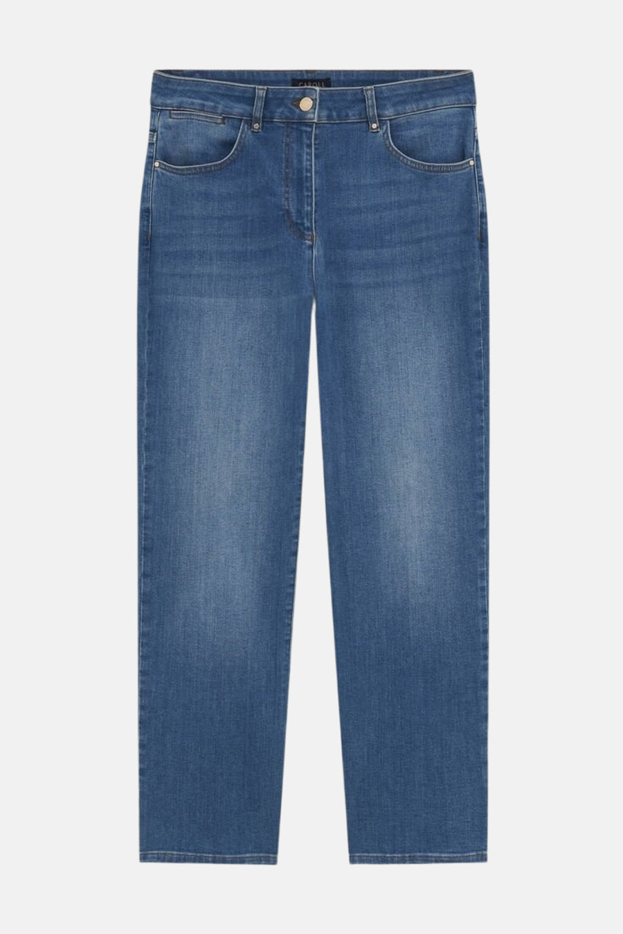 Jeans straight MID BLUE DENIM - CAROLL