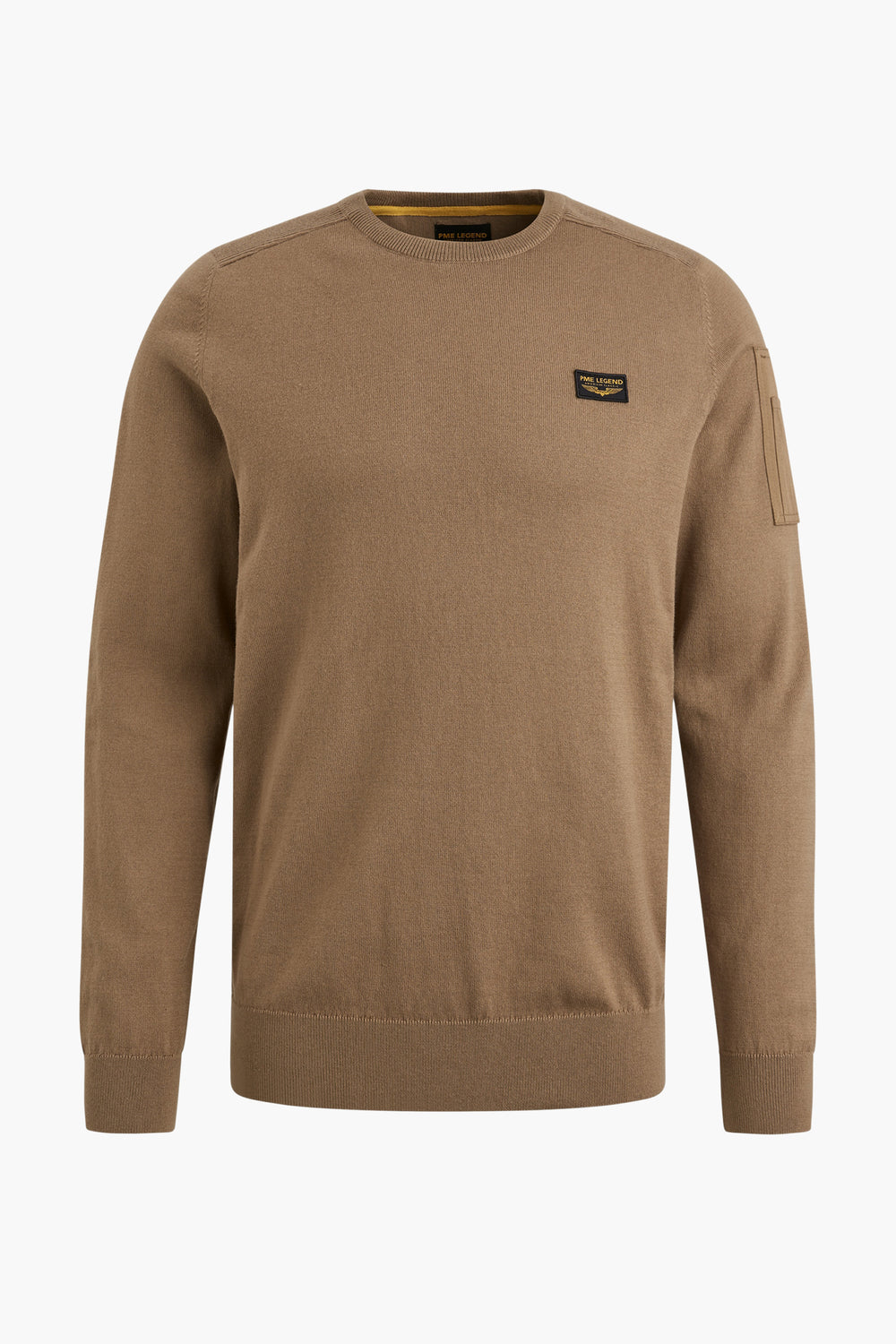 Pull col rond Beige - Pme Legend