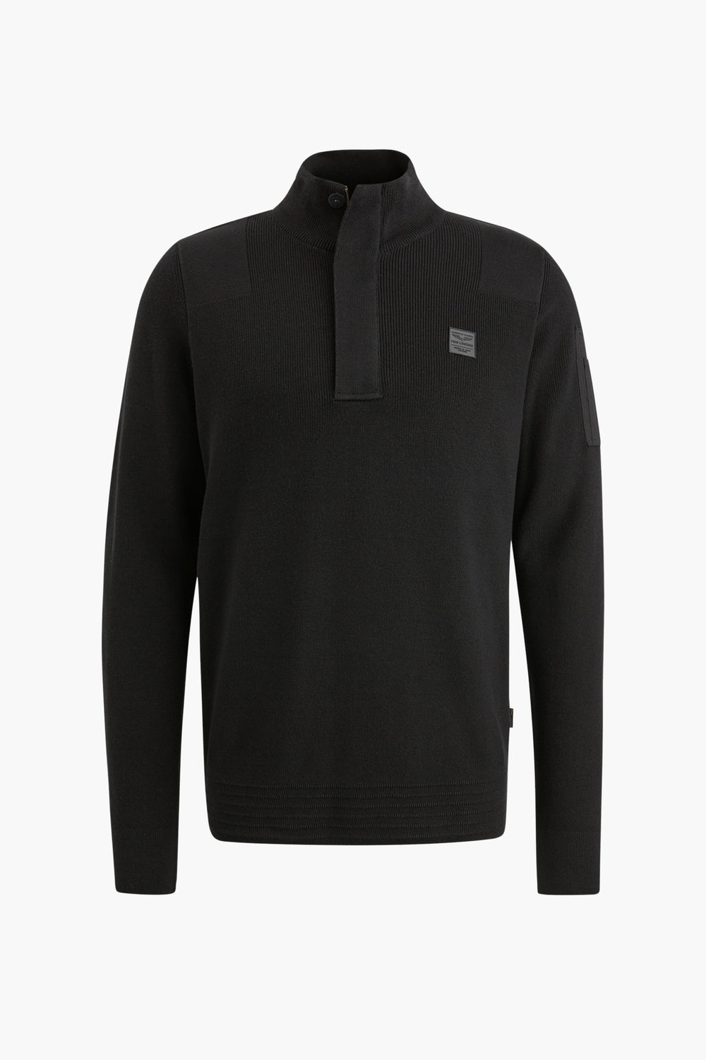 Pull col roulé Noir - Pme Legend