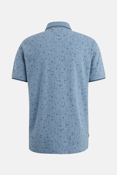 Heren tops polo korte mouw Blauw - PME LEGEND