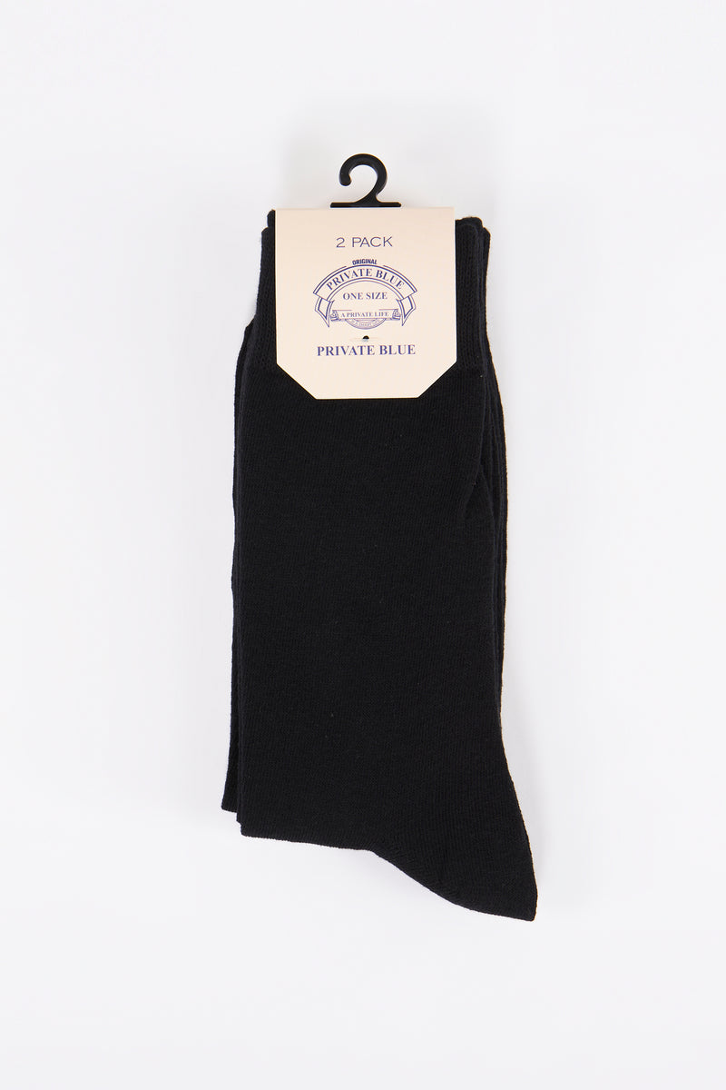 Chaussettes Noir - PRIVATE BLUE