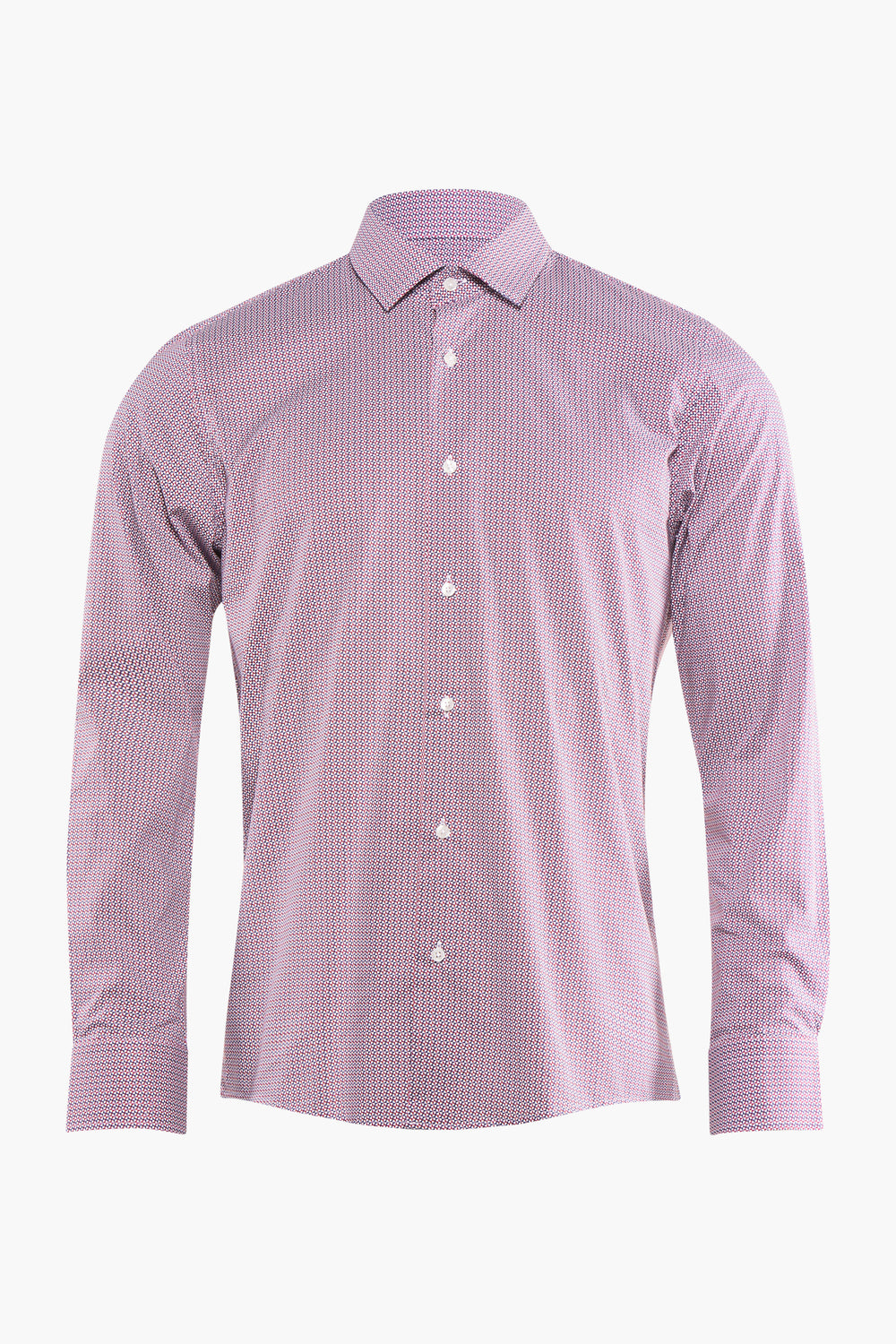 Chemise (manches longues) Rouge - PRIVATE BLUE