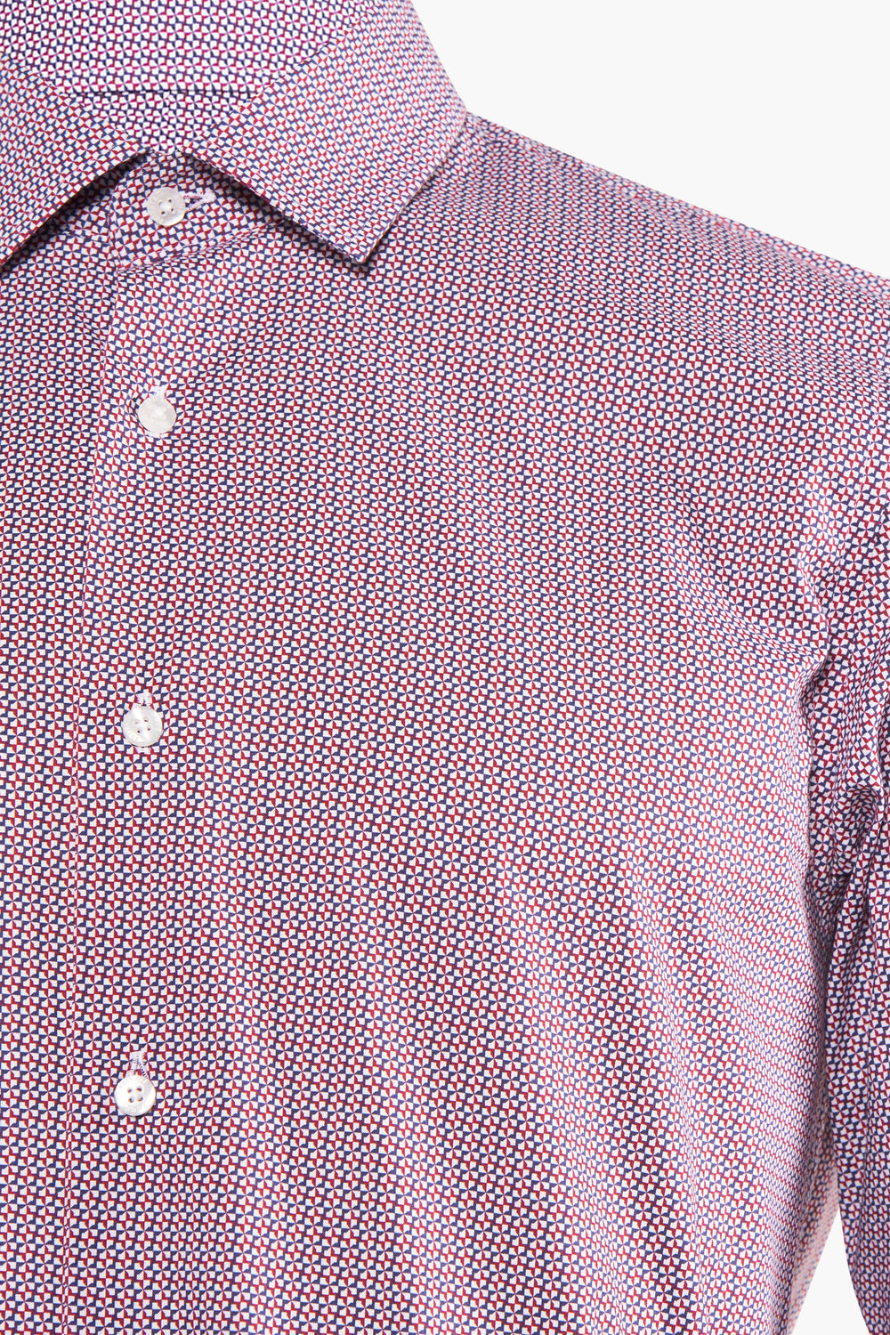 Chemise (manches longues) Rouge - PRIVATE BLUE