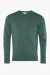 Pull col rond Vert - PRIVATE BLUE