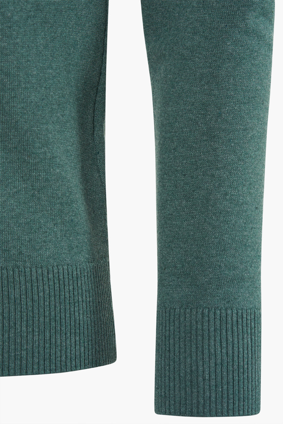 Pull col rond Vert - PRIVATE BLUE