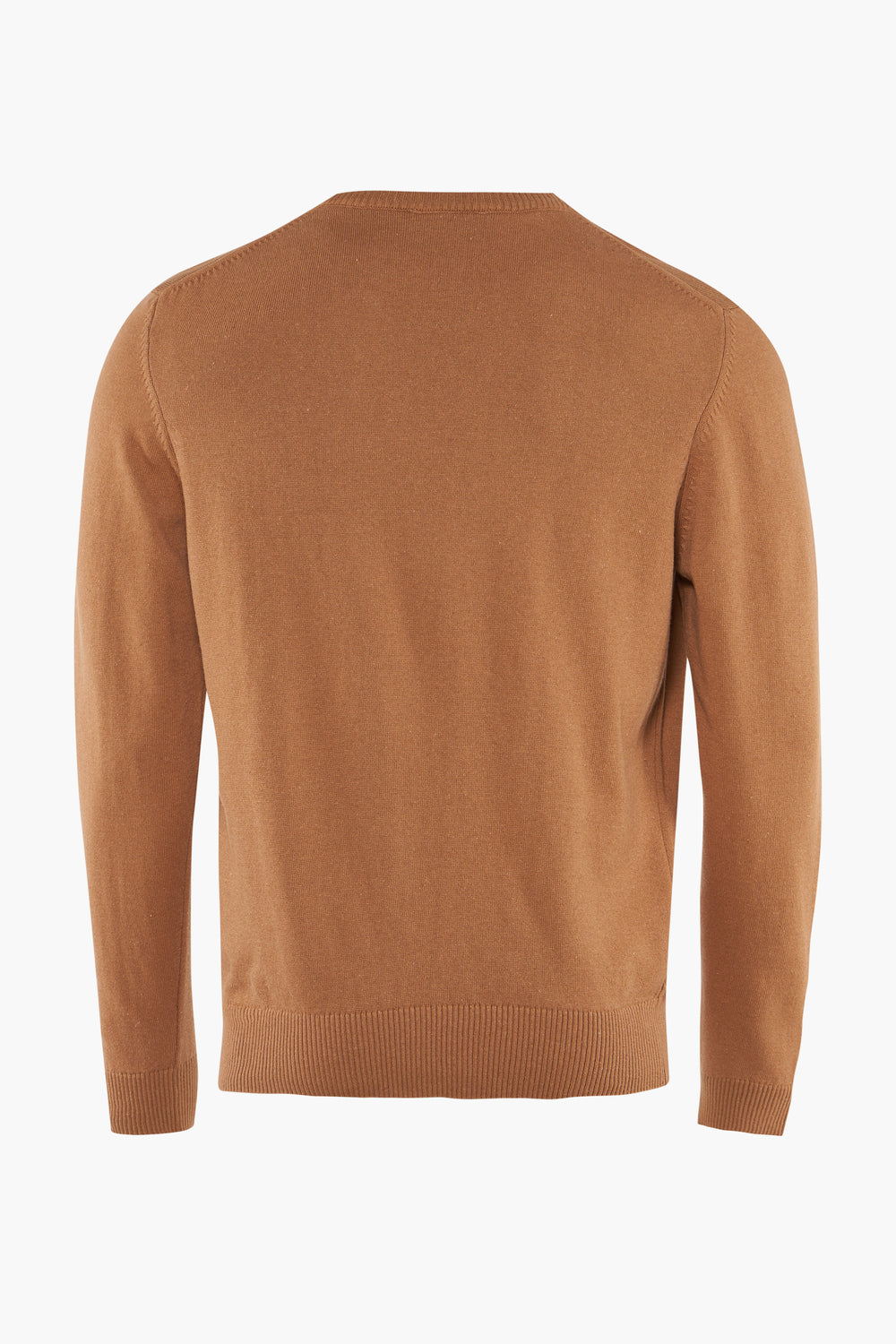 Pull col rond Brun - PRIVATE BLUE