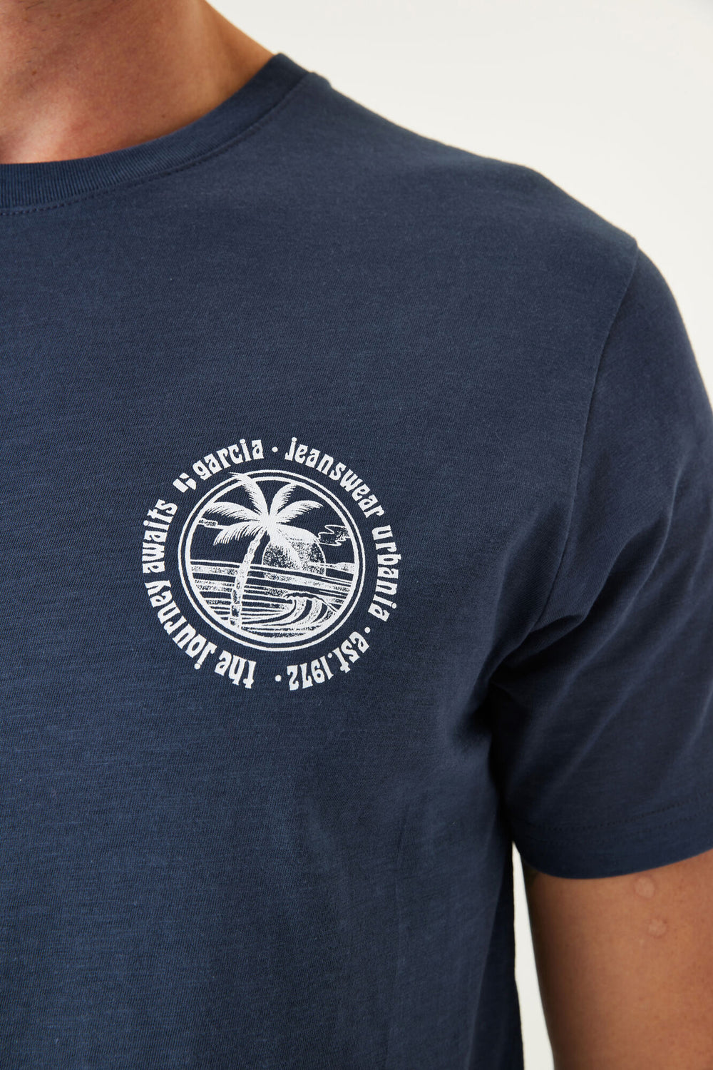T-shirt (manches courtes) Bleu - GARCIA
