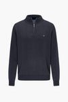 Pull col roulé Bleu - Fynch-Hatton